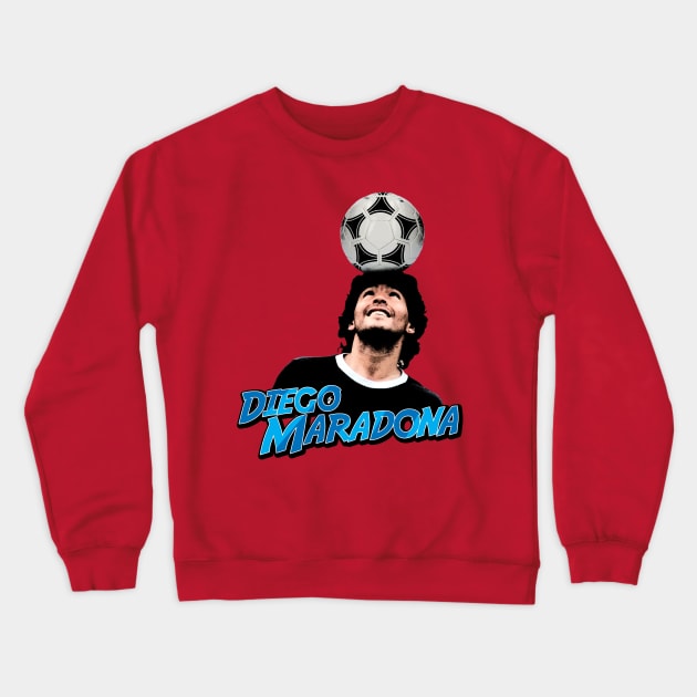 Rip Diego Maradona Crewneck Sweatshirt by brandonluo